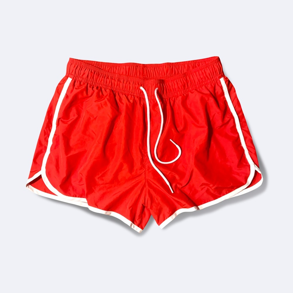Mens Red Short Shorts